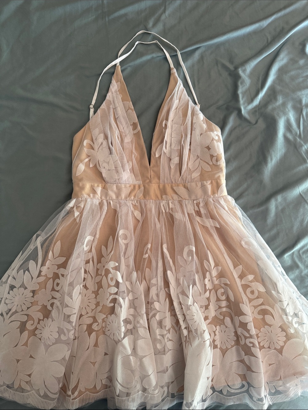 Deep v dress